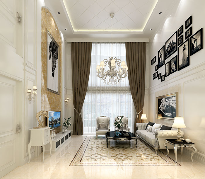 91短视频在线观看陶瓷砖客厅KYP8055-KYP8055H效果图