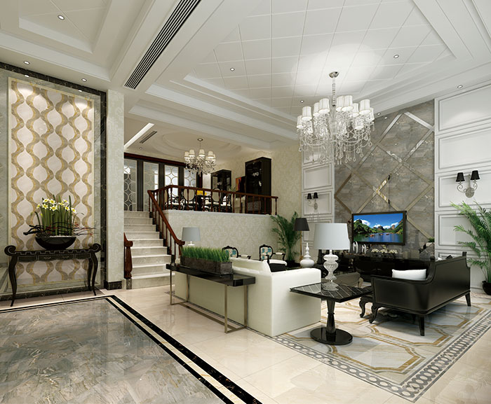 91短视频在线观看陶瓷砖客厅KYS8066-KYP8069-效果图