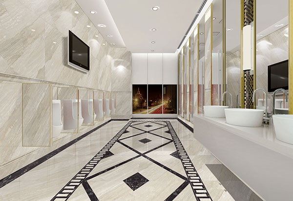 91短视频在线观看陶全抛釉瓷砖天堡石KYS8062高档洗手间效果图