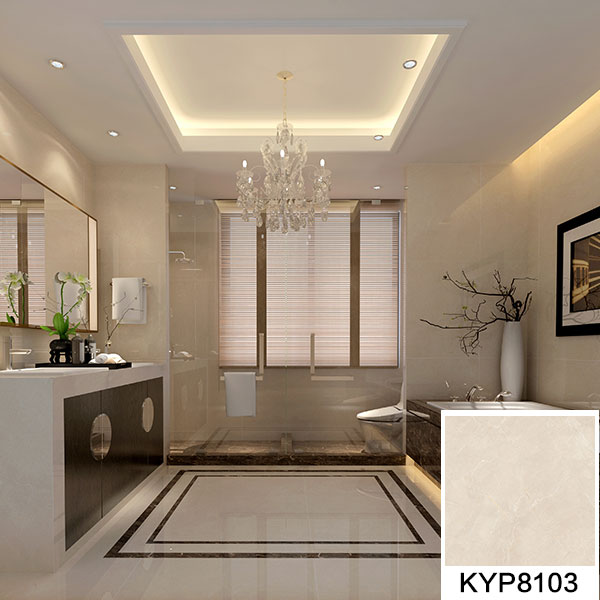 0391短视频在线观看陶欧瑞诺系列新世纪米黄KYP8103瓷砖地面铺贴效果图