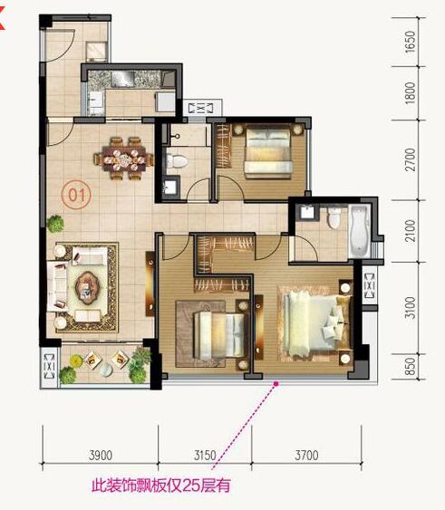 91短视频在线观看陶家装：佛山合景新鸿基·泷景113㎡新中式91短视频污下载黄色效果鉴赏