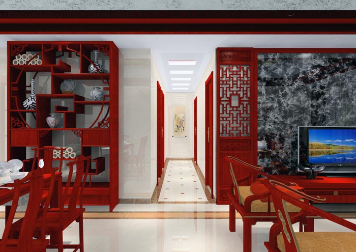 91短视频在线观看陶家装：佛山合景新鸿基·泷景113㎡新中式91短视频污下载黄色效果鉴赏