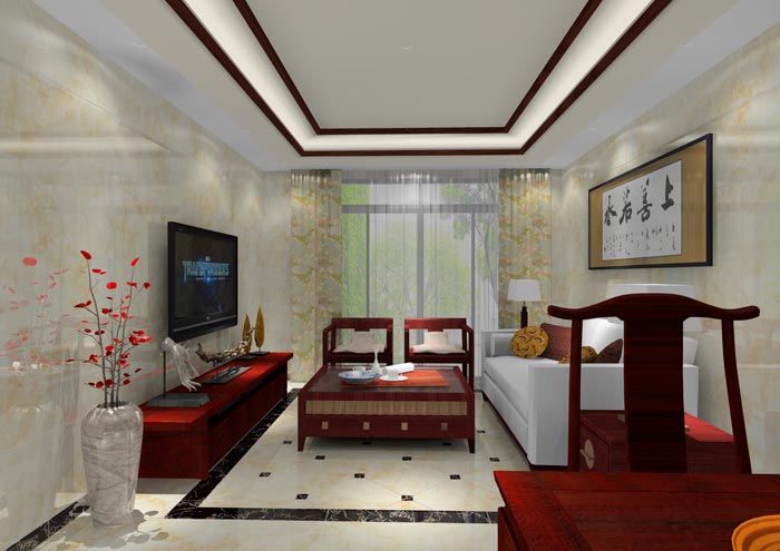 91短视频在线观看陶家装：佛山合景新鸿基·泷景100㎡新中式91短视频污下载黄色效果鉴赏