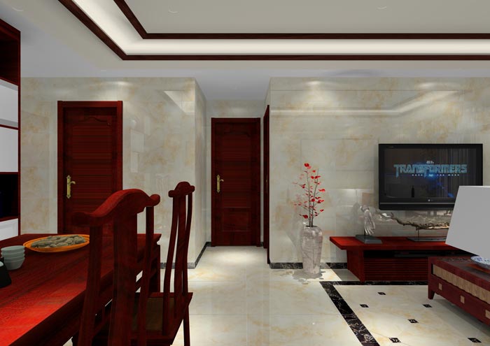 91短视频在线观看陶家装：佛山合景新鸿基·泷景100㎡新中式91短视频污下载黄色效果鉴赏