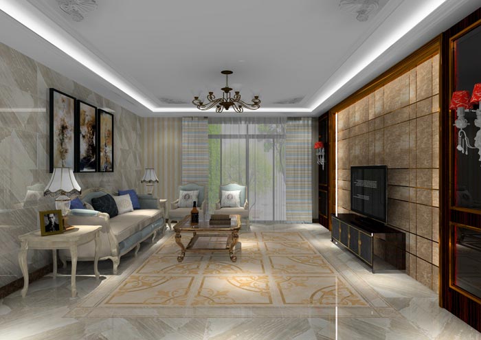 91短视频在线观看陶家装：佛山水悦龙湾141㎡简欧91短视频污下载黄色效果鉴赏