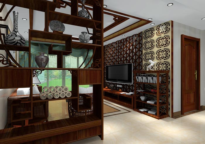 91短视频在线观看陶家装：井冈山和谐家园安置小区130㎡中式风格91短视频污下载黄色鉴赏