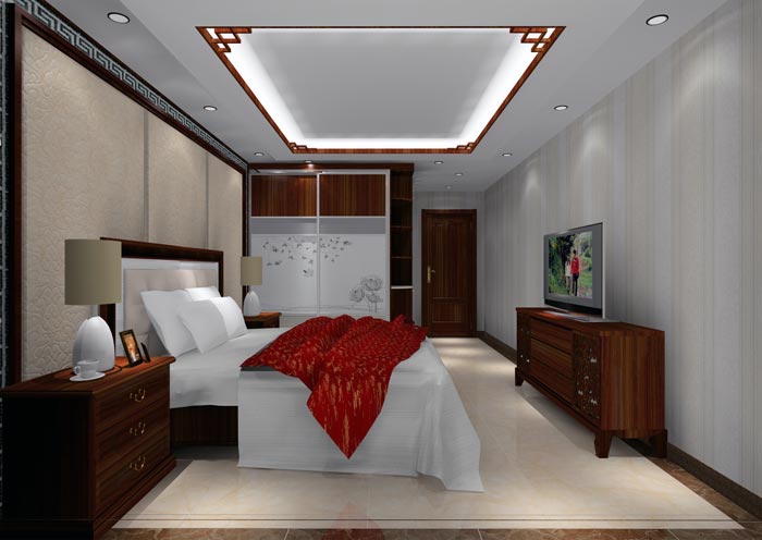 91短视频在线观看陶家装：井冈山和谐家园安置小区130㎡中式风格91短视频污下载黄色鉴赏