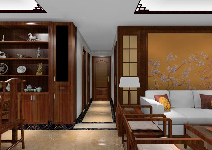 91短视频在线观看陶家装：佛山狮山上林苑90㎡中式风格91短视频污下载黄色鉴赏