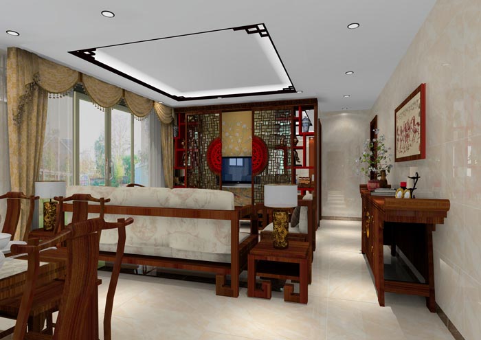 91短视频在线观看陶家装：佛山龙湖春江名城120㎡的中式风格91短视频污下载黄色鉴赏