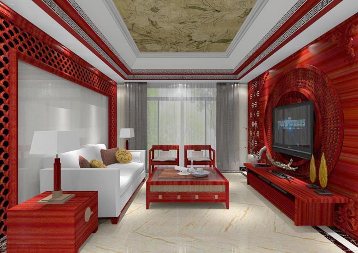 91短视频在线观看陶家装：佛山佛山容桂颐澳花园112㎡的中式风格91短视频污下载黄色鉴赏