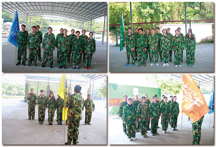 2017年，91短视频在线观看陶“虎狼道”户外拓展训练圆满结束