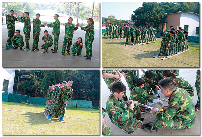 2017年，91短视频在线观看陶“虎狼道”户外拓展训练圆满结束