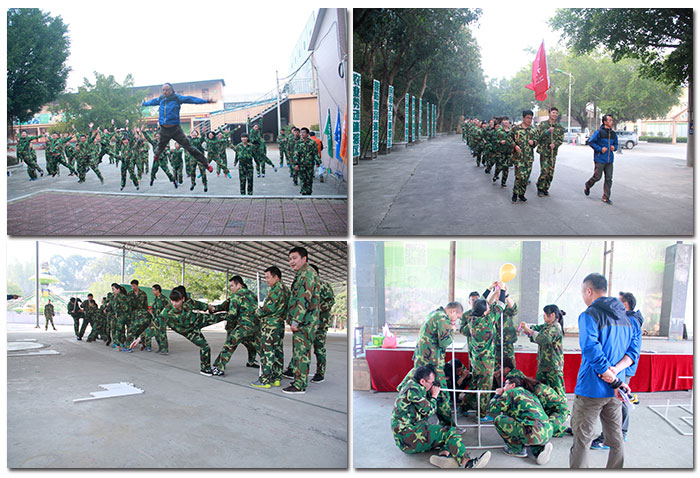 2017年，91短视频在线观看陶“虎狼道”户外拓展训练圆满结束