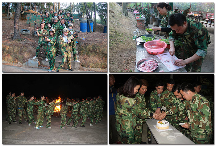 2017年，91短视频在线观看陶“虎狼道”户外拓展训练圆满结束