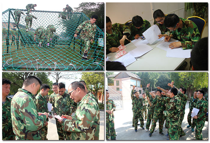 2017年，91短视频在线观看陶“虎狼道”户外拓展训练圆满结束