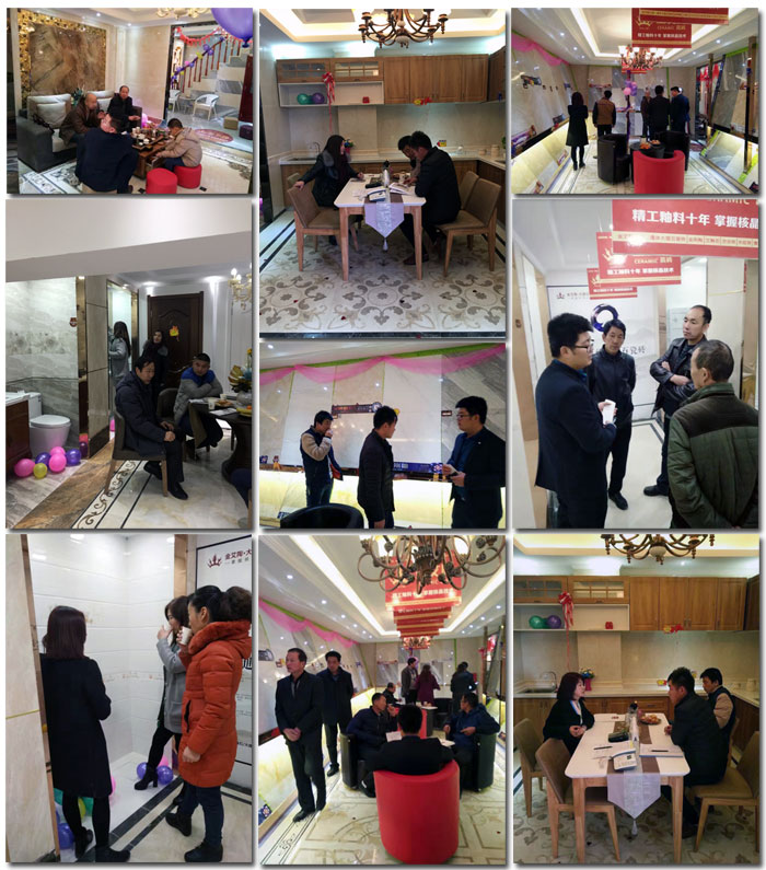 “三八女神节”邀您走进91短视频在线观看陶瓷砖甘肃张掖店试营业现场