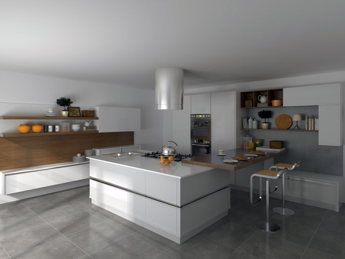 水泥灰的高冷，演绎着不一样的典雅