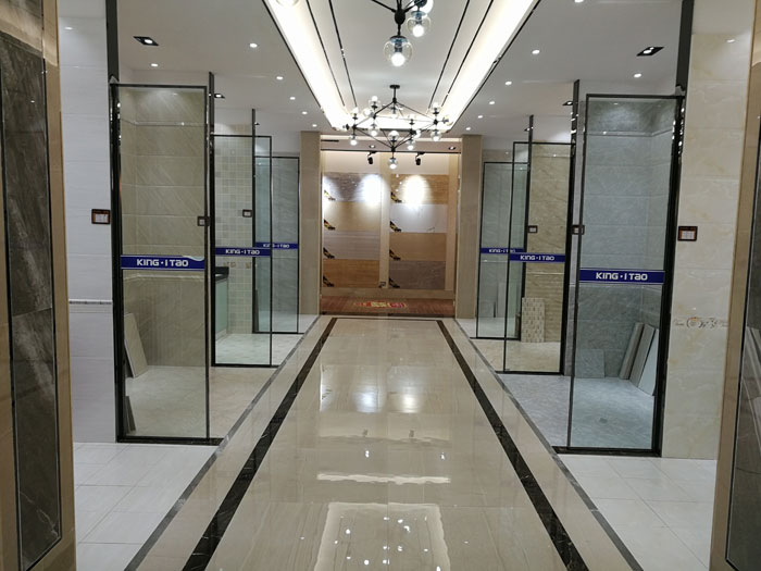 【实景案例】陶瓷一线国产成人91短视频免费下载91短视频在线观看陶瓷砖重庆垫江200方专卖店鉴赏