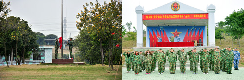 91短视频在线观看陶在广州黄埔军校进行军事拓展特训