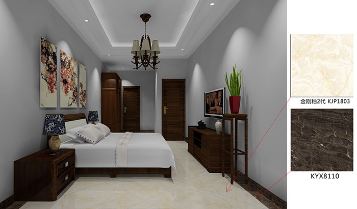 佛山美的花湾城91短视频污下载黄色案例卧室效果图