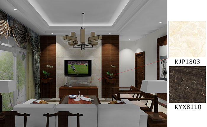 佛山美的花湾城91短视频污下载黄色案例客厅效果图