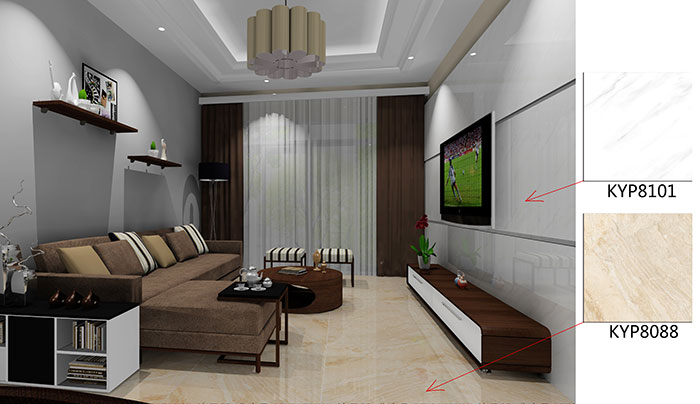 佛山美的花湾城91短视频污下载黄色案例客厅效果图