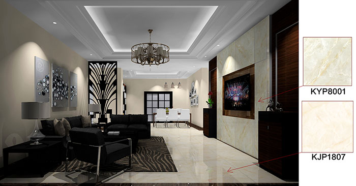 佛山万科·湖岸91短视频污下载黄色案例客厅效果图