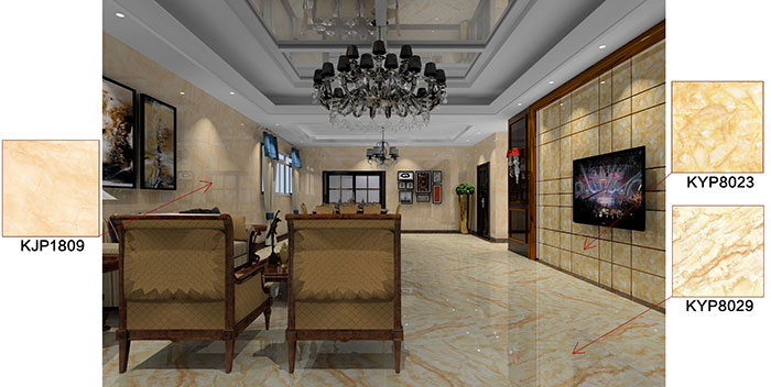 佛山万科·湖岸91短视频污下载黄色案例客厅效果图