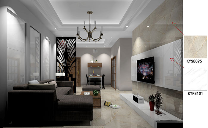 大沥碧桂园·华府91短视频污下载黄色案例客餐厅效果图