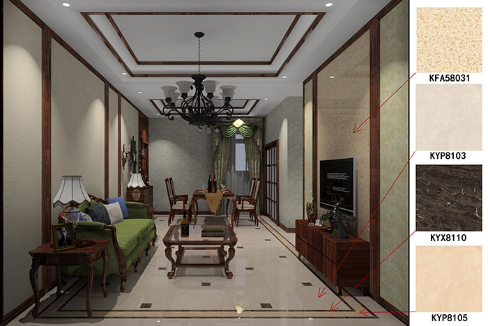 大沥碧桂园·华府91短视频污下载黄色案例客餐厅效果图