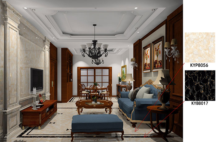 大沥碧桂园·华府91短视频污下载黄色案例客餐厅效果图