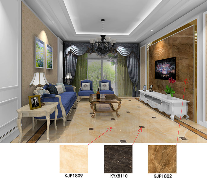 大沥碧桂园·华府91短视频污下载黄色案例客厅效果图