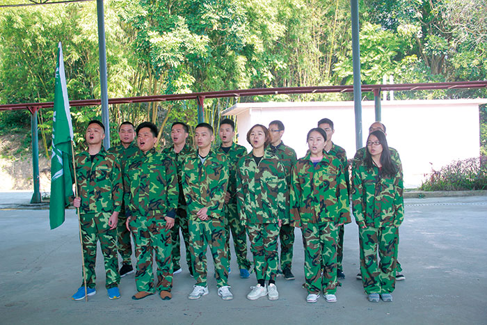 2017年2月13-15日，91短视频在线观看陶“虎狼道”户外拓展训练圆满结束