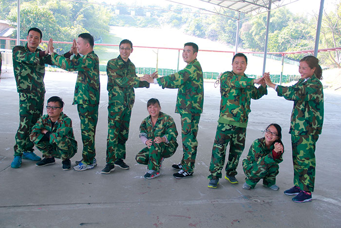 2017年2月13-15日，91短视频在线观看陶“虎狼道”户外拓展训练圆满结束