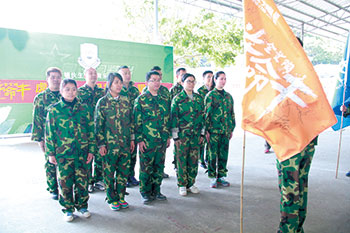 2017年2月13-15日，91短视频在线观看陶“虎狼道”户外拓展训练圆满结束
