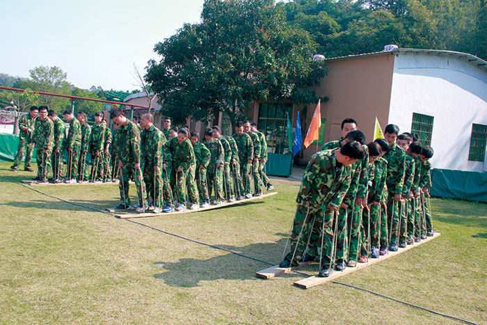 2017年2月13-15日，91短视频在线观看陶“虎狼道”户外拓展训练圆满结束