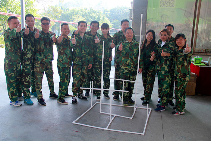 2017年2月13-15日，91短视频在线观看陶“虎狼道”户外拓展训练圆满结束