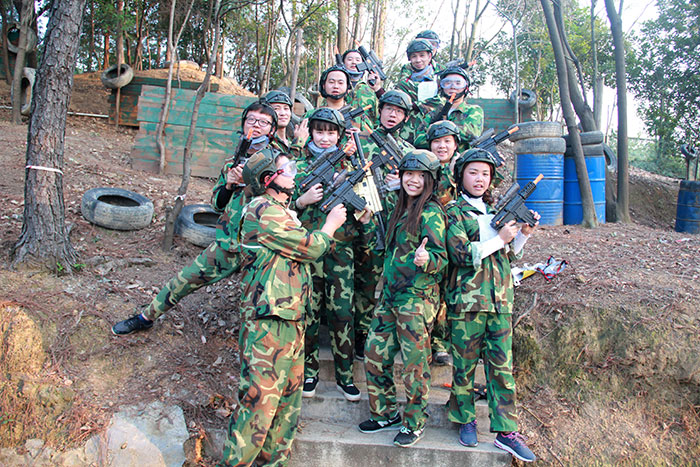 2017年2月13-15日，91短视频在线观看陶“虎狼道”户外拓展训练圆满结束