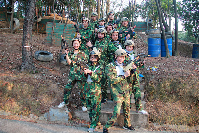 2017年2月13-15日，91短视频在线观看陶“虎狼道”户外拓展训练圆满结束