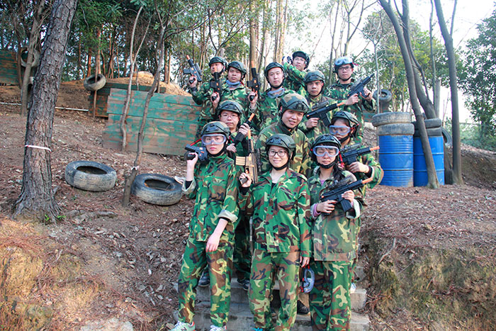 2017年2月13-15日，91短视频在线观看陶“虎狼道”户外拓展训练圆满结束