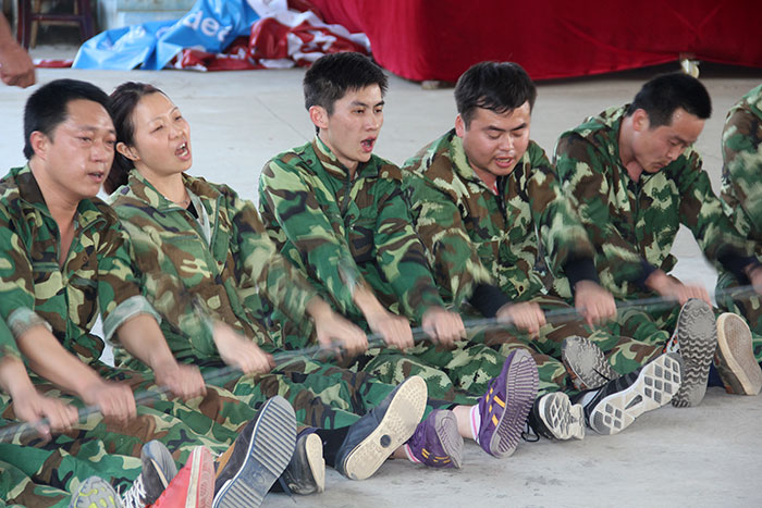 2017年2月13-15日，91短视频在线观看陶“虎狼道”户外拓展训练圆满结束